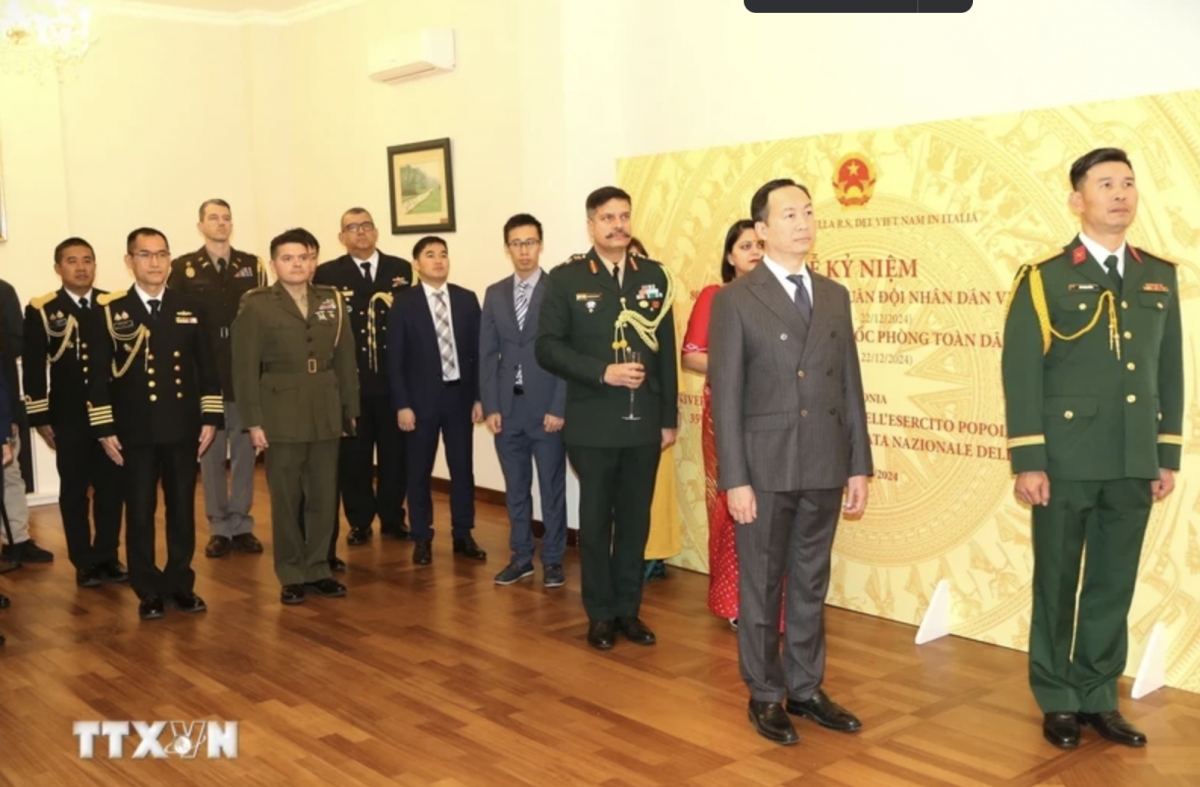 80th anniversary of Vietnam People’s Army marked in Rome